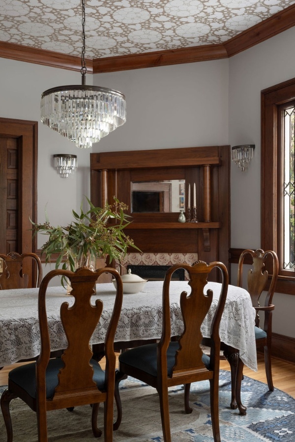 Historic dining area Poncey-Highland | Copper Sky Design & Remodel